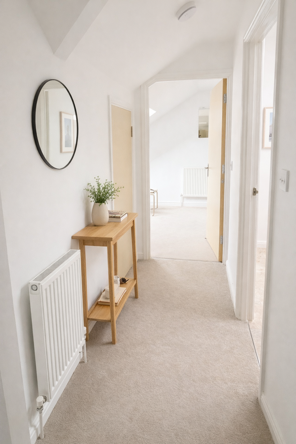 Hallway at the 1-Bed Top Floor Apartment, Totton